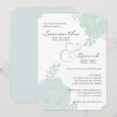 Search for mint rehearsal dinner invitations Classic