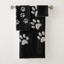 Search for paw print bath towels Design