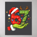 Search for funny christmas posters Santa