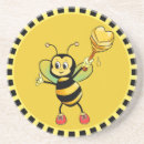 Search for honey bee coasters Cartoon