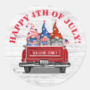 Search for gnome stickers 4th of july