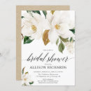 Search for magnolia invitations Rustic