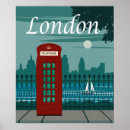 Search for london vintage travel posters Cityscape