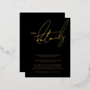 Search for gold wedding invitations Classic