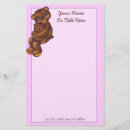 Search for teddy bear stationery paper Teddies