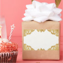 Search for gold border stickers Blank