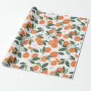 Search for orange fruit wrapping paper Little cutie baby shower