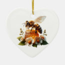 Search for honey bee ornaments Watercolor