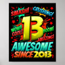 Search for 13th birthday posters Boys