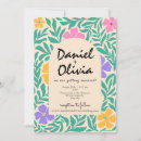 Search for funky wedding invitations Wavy
