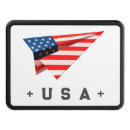 Search for airplane trailer hitch covers Patriotic