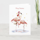 Search for flamingo holiday cards Cute