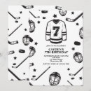 Search for hockey birthday invitations Sports