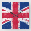 Search for british union jack clocks Country