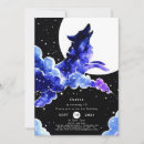 Search for wolf birthday invitations Whimsical