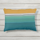 Search for teal and turquoise blue outdoor pillows Geometric