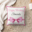 Search for happy birthday pillows Girls