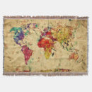 Search for world map blankets Abstract