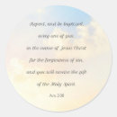 Search for church stickers Baptism