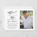 Search for elegant 80th birthday invitations Eighty eightieth
