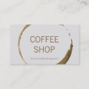 Search for coffee business cards Barista