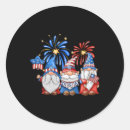 Search for gnome stickers Stars and stripes