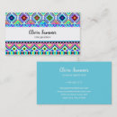 Search for aztec business cards Blue