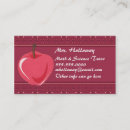 Search for academic business cards Teaching