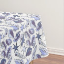 Search for seashell tablecloths Seashore