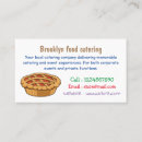 Search for pie business cards Pastry