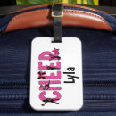 Search for cheerleading luggage tags Cheering