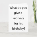 Search for redneck birthday cards Country