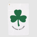 Search for shamrock golf towels Lucky