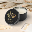 Search for las vegas wedding favors Black and gold