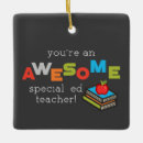 Search for special education teacher ornaments Thank you