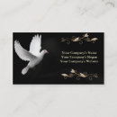 Search for dove business cards Elegant