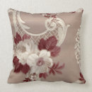 Search for cream and burgundy pillows Flowers
