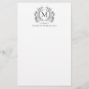 Search for black and white stationery paper Chic