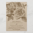 Search for sepia wedding invitations Floral