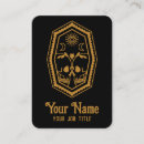 Search for gothic business cards Skull