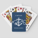 Search for nautical playing cards Captain