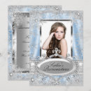 Search for snowflake quinceanera invitations Snowflakes