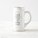 Search for family crest beer glasses Arms