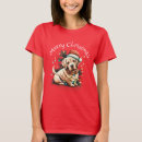 Search for golden retriever christmas tshirts Puppy