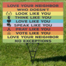 Search for equality love outdoor signs Political