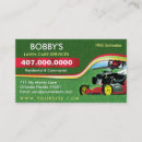 Search for lawn care business cards Landscaping