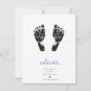Search for baby feet invitations Modern