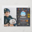 Search for police car invitations Cop