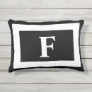 Search for monogram outdoor pillows Black