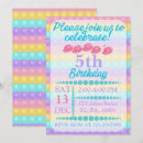 Search for pop it birthday invitations Purple